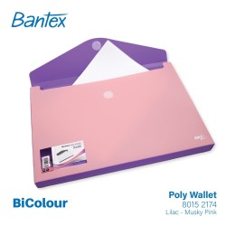 Bantex BICOLOUR Polly Wallet Folio (2 Divider) 8015
