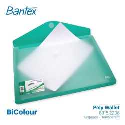 Bantex BICOLOUR Polly Wallet Folio (2 Divider) 8015