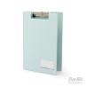 Bantex Clipboard with Cover / Clipfolder / Papan Jalan / Papan Ujian A4 F4 Folio Cool Aqua 4211 4240