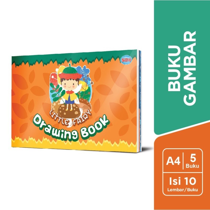 SiDU Buku Gambar A4 - 5 Buku