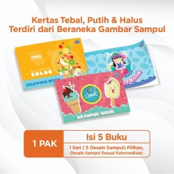 SiDU Buku Gambar A4 - 5 Buku
