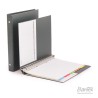 Bantex Binder Note B5 26 Ring Besi Loose Leaf Multiring Binder Green 1326 04