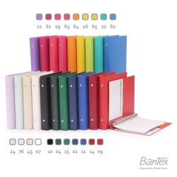 Bantex Binder Note B5 26 Ring Besi Loose Leaf Multiring Binder Green 1326 04