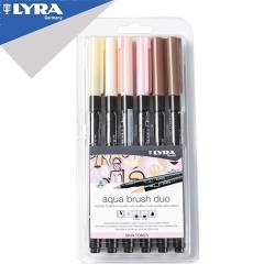 LYRA Aqua Brush Duo Skin Tones Set 6521062